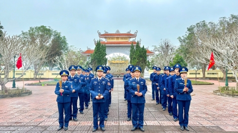 Tuổi trẻ Bộ Tư lệnh Vùng Cảnh sát biển 1 sôi nổi “Ngày Thanh niên cùng hành động”