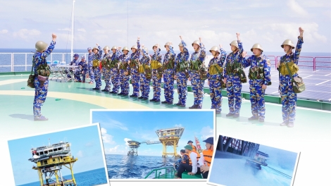 Cán bộ chiến sĩ nhà giàn DK1 vững niềm tin theo Đảng (19+20/01)