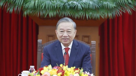 Tổng Bí thư Tô Lâm điện đàm với Tổng Bí thư, Chủ tịch nước Cộng hòa Nhân dân Trung Hoa Tập Cận Bình