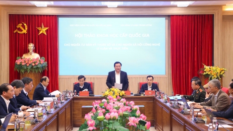 Hội thảo “Chủ nghĩa Tư bản kỹ thuật số và chủ nghĩa xã hội công nghệ- những vấn đề lý luận và thực tiễn”