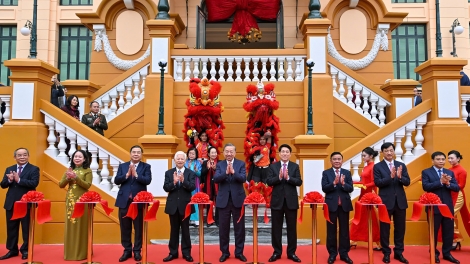 Khánh thành công trình Trụ sở làm việc Cơ quan Chủ tịch nước