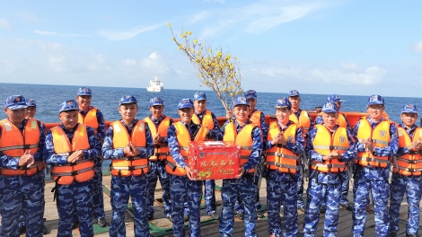 Cảnh sát biển giữ vững bản lĩnh, đảm bảo an ninh trật tự trên biển Tây Nam