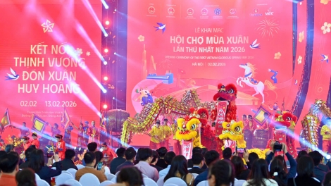 Hội chợ mùa Xuân trước thềm khai mạc: Niềm vui lan toả