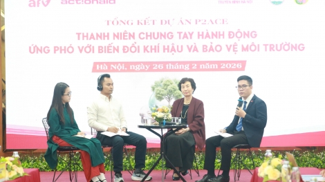Thanh niên chung tay hành động ứng phó với biến đổi khí hậu và bảo vệ môi trường
