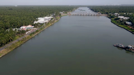 Mức độ xâm nhập mặn được dự báo lớn hơn trung bình nhiều năm