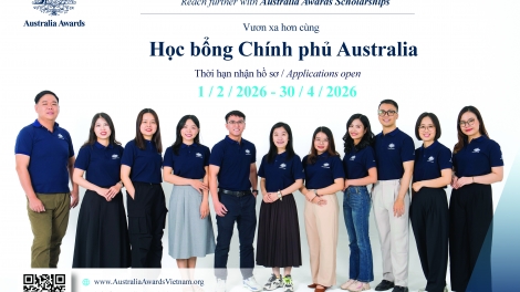 Vươn xa cùng học bổng Chính phủ Australia