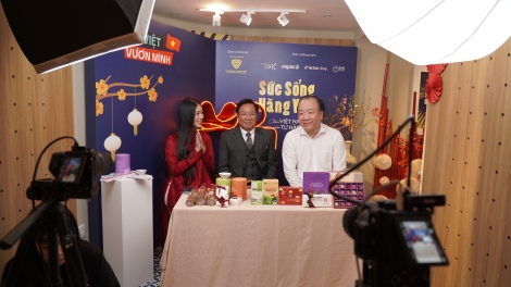 Thúc đẩy tiêu dùng hiện đại, livestream “Sức sống hàng Việt” 