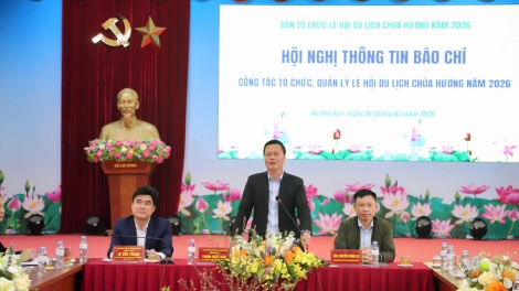 Lễ hội du lịch Chùa Hương 2026: Đổi mới quản lý hướng tới nâng cao trải nghiệm của du khách