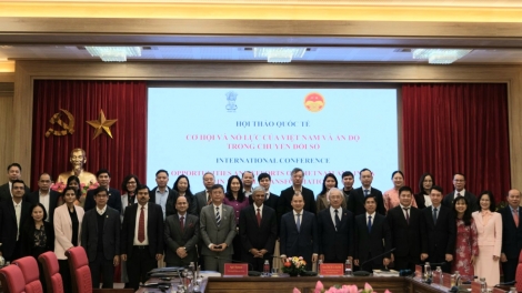 Việt Nam - Ấn Độ thúc đẩy hợp tác chuyển đổi số trong kỷ nguyên mới