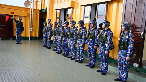 Tết của người lính DK1 trên những “pháo đài thép” 