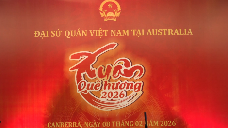 Xuân Quê hương 2026 rộn ràng tại thủ đô Australia