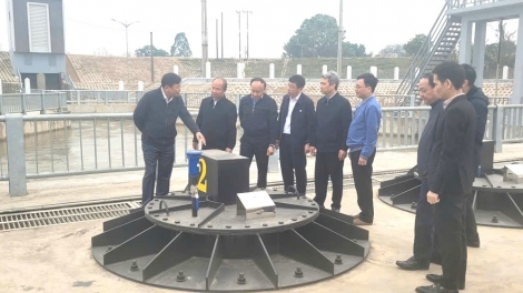 Thứ trưởng Nguyễn Hoàng Hiệp: đảm bảo toàn bộ diện tích đủ nước gieo cấy lúa Đông xuân