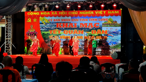 Khai mạc Tết Quân – Dân tỉnh Vĩnh Long năm 2026