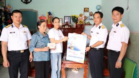 Lữ đoàn 189 Hải quân: Lan tỏa nghĩa tình quân dân dịp Tết Bính Ngọ 2026