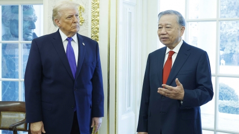 Thời sự 12h 21/2/2026: Tổng Bí thư Tô Lâm gặp Tổng thống Hoa Kỳ Donald Trump