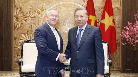 Tổng Bí thư Tô Lâm tiếp Trợ lý Ngoại trưởng Hoa Kỳ Michael DeSombre