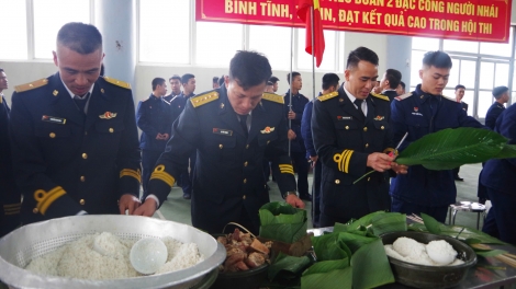 Lữ đoàn Đặc công Hải quân 126 vui Xuân Bính Ngọ, sẵn sàng chiến đấu cao, giữ vững chủ quyền biển đảo