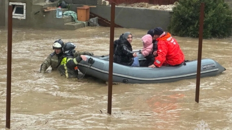 Nga tuyên bố tình trạng khẩn cấp ở Dagestan, hơn 327.000 người mất điện vì lũ