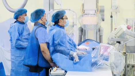 Bệnh viện Nhi Hải Phòng triển khai can thiệp tim mạch cho 3 bệnh nhi còn ống động mạch sau sinh