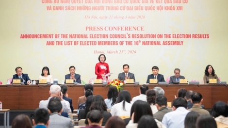 Công bố chính thức 500 đại biểu Quốc hội khóa XVI