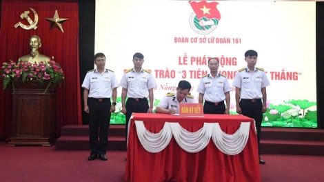  Tuổi trẻ Lữ đoàn 161 xung kích trong phong trào “3 tiên phong quyết thắng”