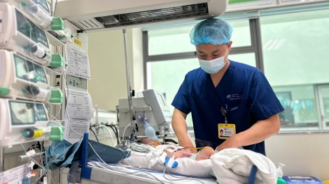 Nâng niu từng nhịp đập: Bước tiến điều trị tim bẩm sinh  tại Bệnh viện Nhi Trung ương