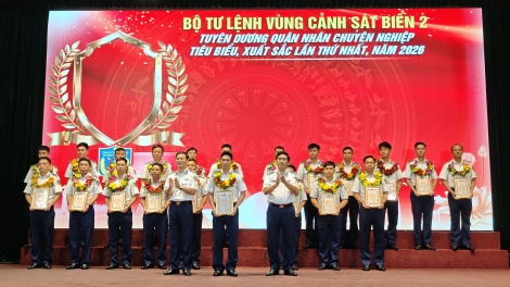 Vùng Cảnh sát biển 2: Phát huy vai trò nòng cốt của quân nhân chuyên nghiệp trong thực hiện nhiệm vụ