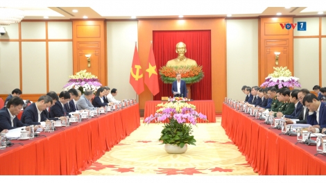 Thời sự 12h 4/3/2026: Tổng Bí thư làm việc với Tổ biên tập tổng kết 100 năm Đảng lãnh đạo CMVN