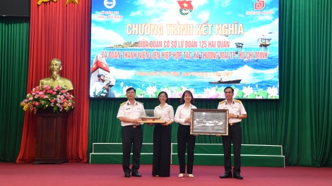 Tuổi trẻ Lữ đoàn 125 và Saigon Co.op ký kết nghĩa, tăng cường gắn kết quân – dân