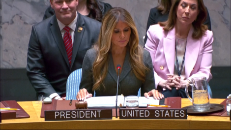 Đệ nhất phu nhân Mỹ phát biểu về hoà bình tại Hội đồng Bảo an