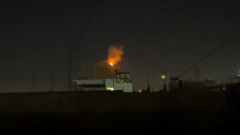 Vùng Xanh bị tấn công bằng tên lửa và drone