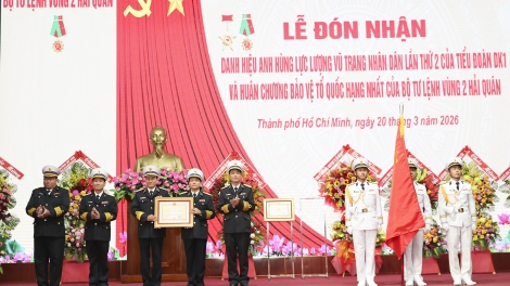Vùng 2 Hải quân: Khẳng định tầm vóc, bản lĩnh lực lượng nòng cốt bảo vệ chủ quyền biển đảo phía Nam