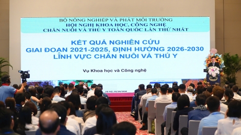 Dự kiến 100 nghìn tỉ đồng sẽ được đầu tư nghiên cứu khoa học công nghệ trong chăn nuôi và thú y 