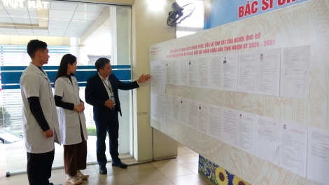 Sinh viên Thái Nguyên gửi gắm niềm tin vào lá phiếu