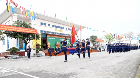 Vùng Cảnh sát biển 1 ra quân huấn luyện 2026, quyết tâm đột phá chất lượng