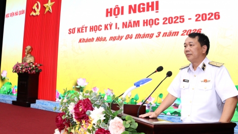 Học viện Hải quân nâng cao chất lượng đào tạo, hướng tới “Nhà trường thông minh”
