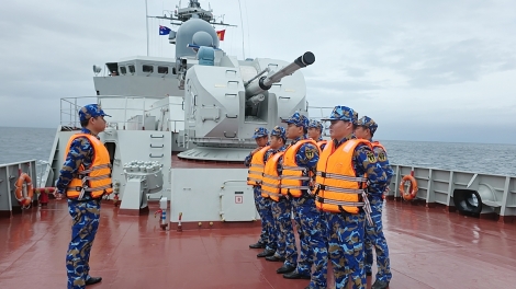 Tàu 016-Quang Trung đến Vịnh Jervis, sẵn sàng tham gia Kakadu 2026