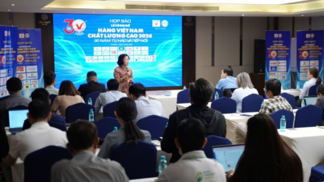 Hơn 580 doanh nghiệp đạt danh hiệu Hàng Việt Nam chất lượng cao năm 2026