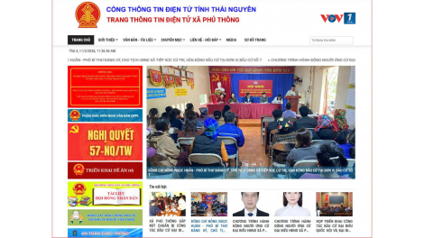 Thái Nguyên: Công nghệ số đưa thông tin bầu cử đến với người dân vùng cao