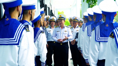 Bảo đảm tốt công tác chuẩn bị huấn luyện chiến sĩ mới tại Tiểu đoàn 355