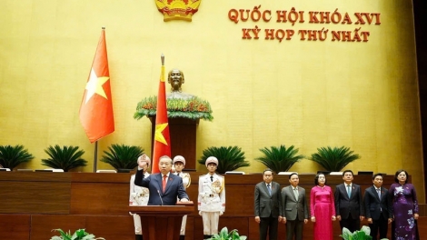 ĐBQH thể hiện sự đồng tình, thống nhất cao với chủ trương nhất thể hóa