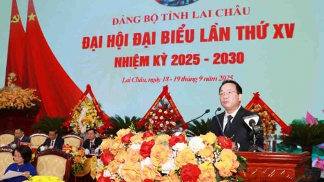 Khai mạc Đại hội đại biểu Đảng bộ tỉnh Lai Châu lần thứ XV
