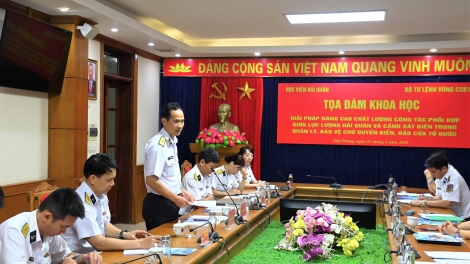 Học viện Hải quân đẩy mạnh nghiên cứu, khảo sát thực tế phục vụ nhiệm vụ nghiên cứu khoa học