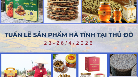 Tuần lễ sản phẩm đặc sản Hà Tĩnh tại Thủ đô