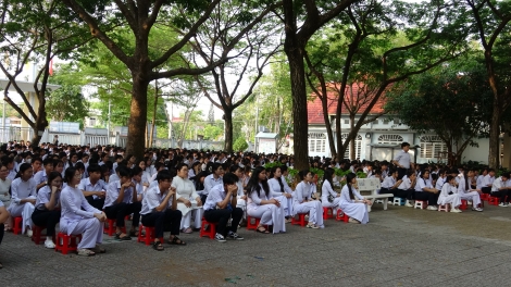 Lưex đoàn 171: Khơi dậy tình yêu biển đảo cho học sinh thành phố mang tên Bác