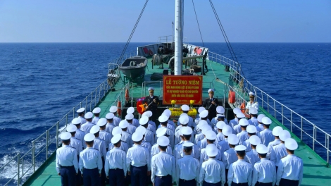 Học viện Hải quân: Tàu 936 hoàn thành nhiệm vụ huấn luyện đi biển đường dài