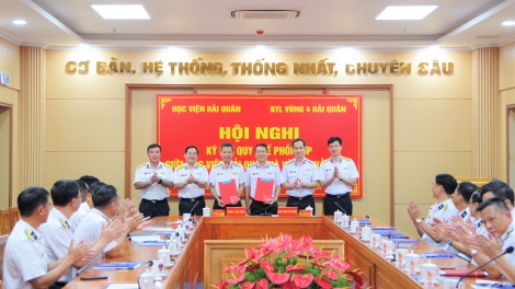 Tăng cường phối hợp đào tạo, huấn luyện gắn thực tiễn bảo vệ chủ quyền biển, đảo
