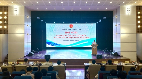 Bộ Giáo dục & Đào tạo tập huấn công tác tổ chức kỳ thi tốt nghiệp THPT 2026 tới 34 tỉnh, thành