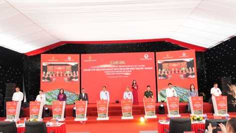 Thái Nguyên đồng loạt khởi công 10 dự án tổng vốn hơn 8.200 tỉ đồng