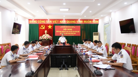 Bộ Tư lệnh Vùng Cảnh sát biển 3 triển khai nhiệm vụ Hội thi Báo cáo viên giỏi năm 2026